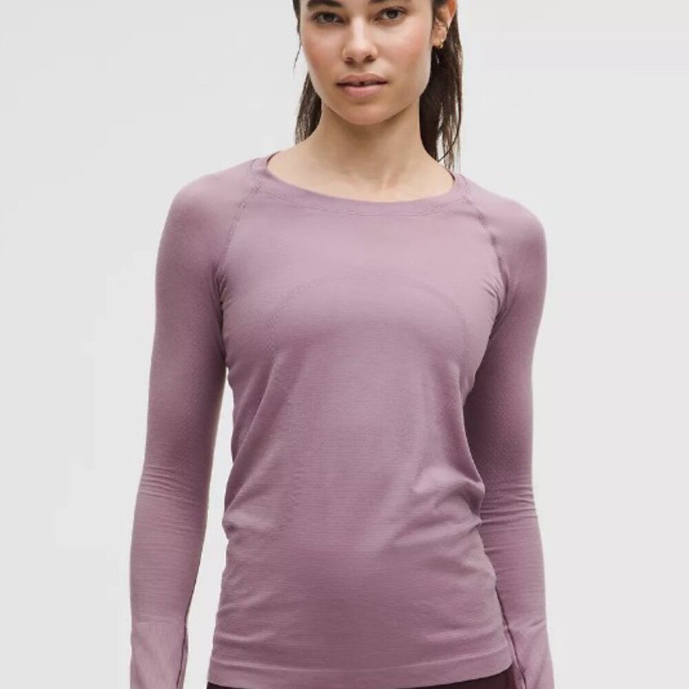 Lululemon Swiftly Tech Long-Sleeve Shirt 2.0 Hip Length